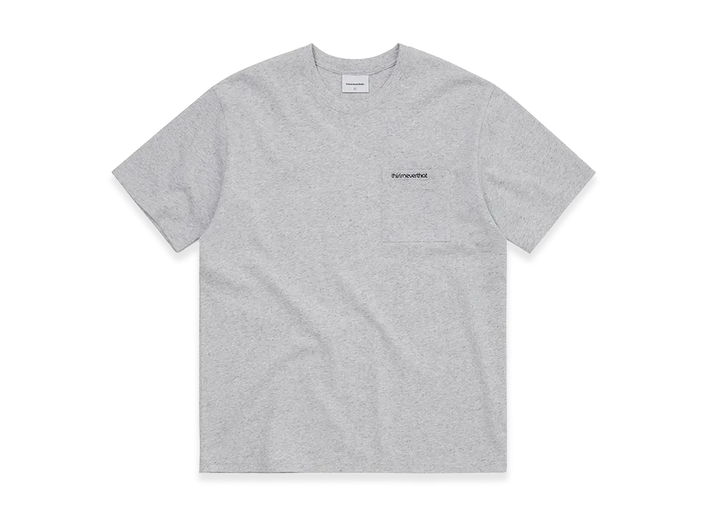 thisisneverthat Basic Pocket Tee "Heather Grey"
