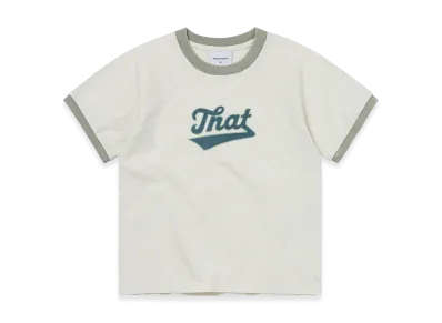 thisisneverthat Faded Raglan W Tee "Yellow Green"