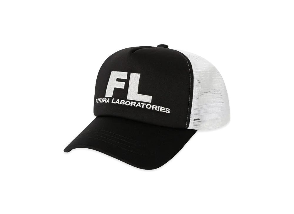 thisisneverthat x Futura LaboratoriesMesh Trucker Cap "Black"