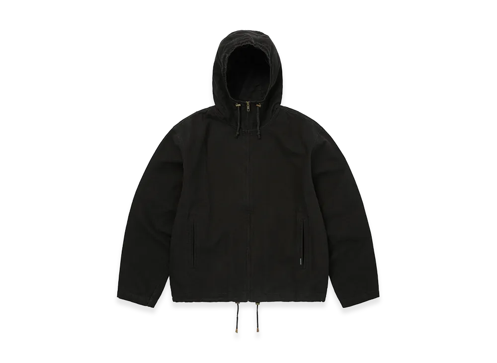 thisisneverthat Canvas Hooded Jacket "Black"