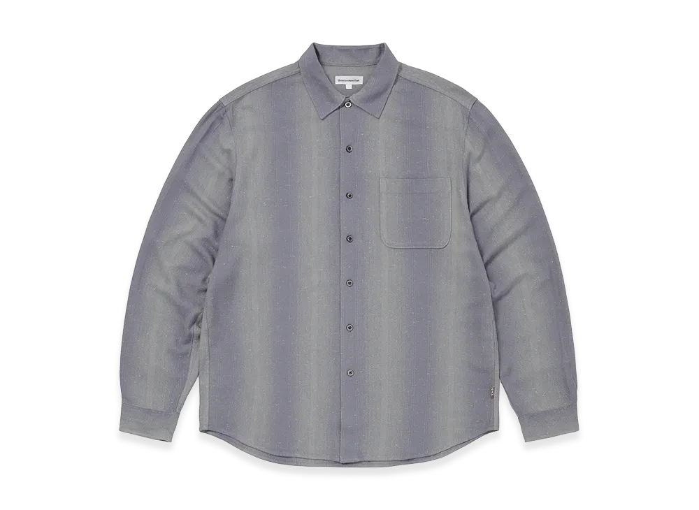 thisisneverthat Nep Bold Striped Shirt "Purple Grey"