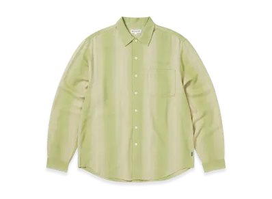 thisisneverthat Nep Bold Striped Shirt "Yellow Green"