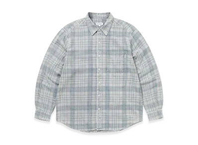thisisneverthat Washed Check Shirt "Blue"