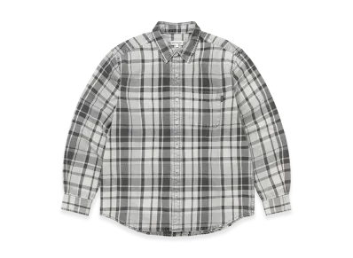 thisisneverthat Washed Check Shirt "Grey"