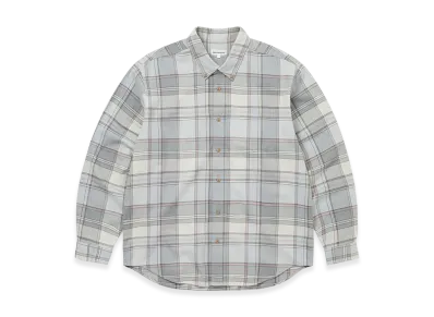 thisisneverthat Flannel Check Shirt "Grey"