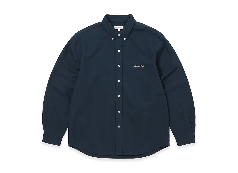 thisisneverthat DSN Striped Oxford Shirt "Navy"