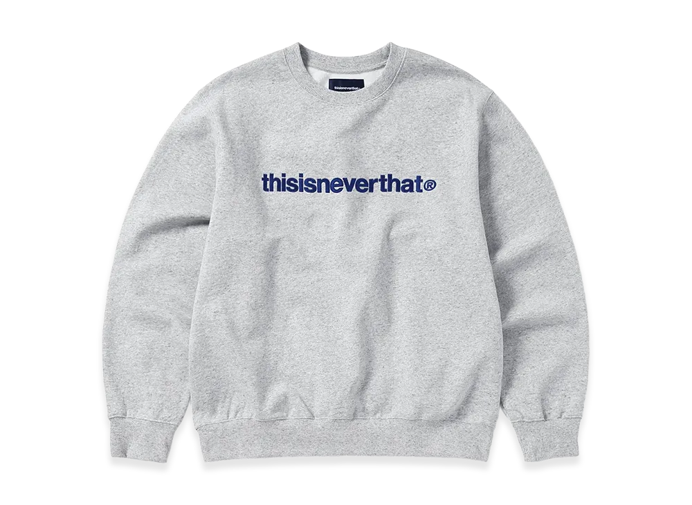 thisisneverthat T-Logo Crewneck "Heather Grey"