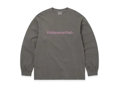 thisisneverthat T-Logo L/S Tee "Dark Grey"