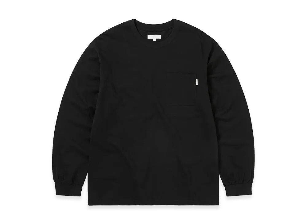 thisisneverthat Basic Pocket L/S Tee "Black"