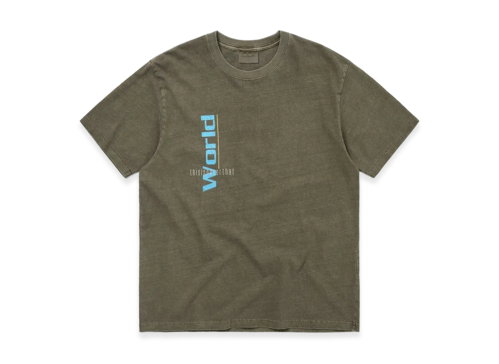 thisisneverthat From the World Tee "Mud"