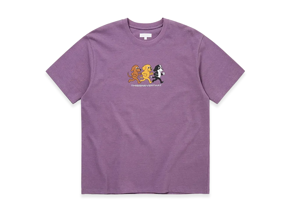 thisisneverthat Dogs Tee "Dark Ruby"