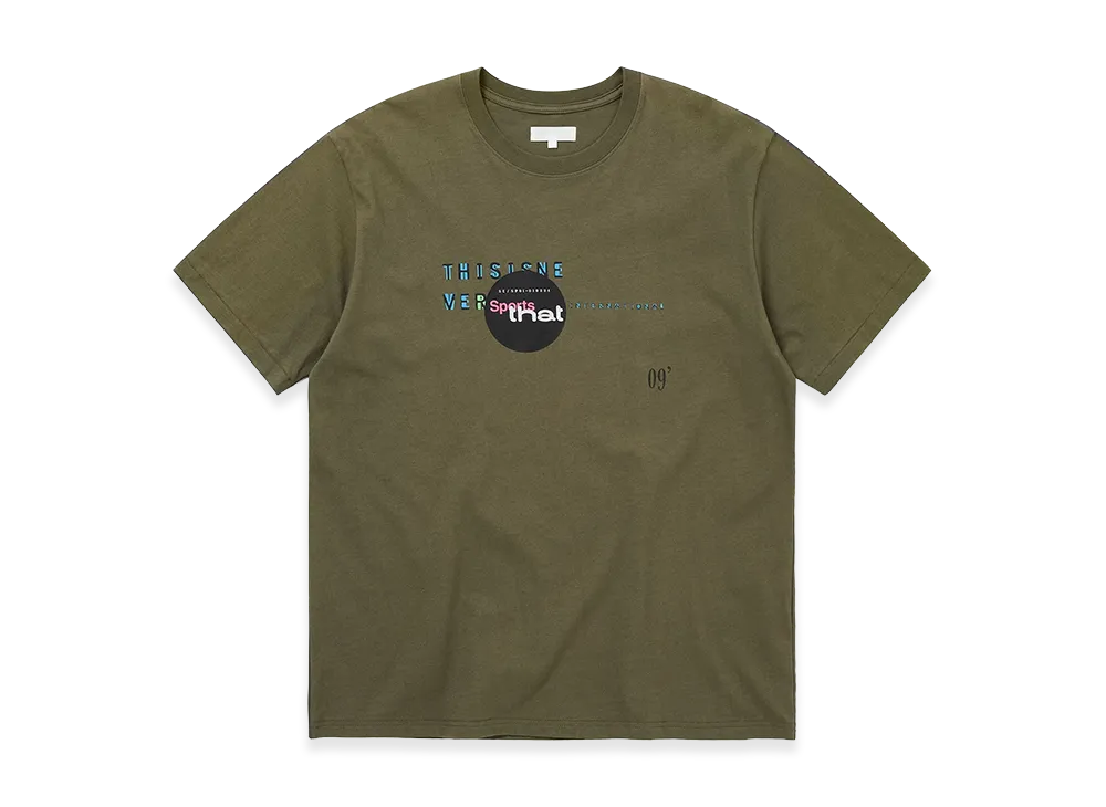 thisisneverthat Composition Tee "Olive"