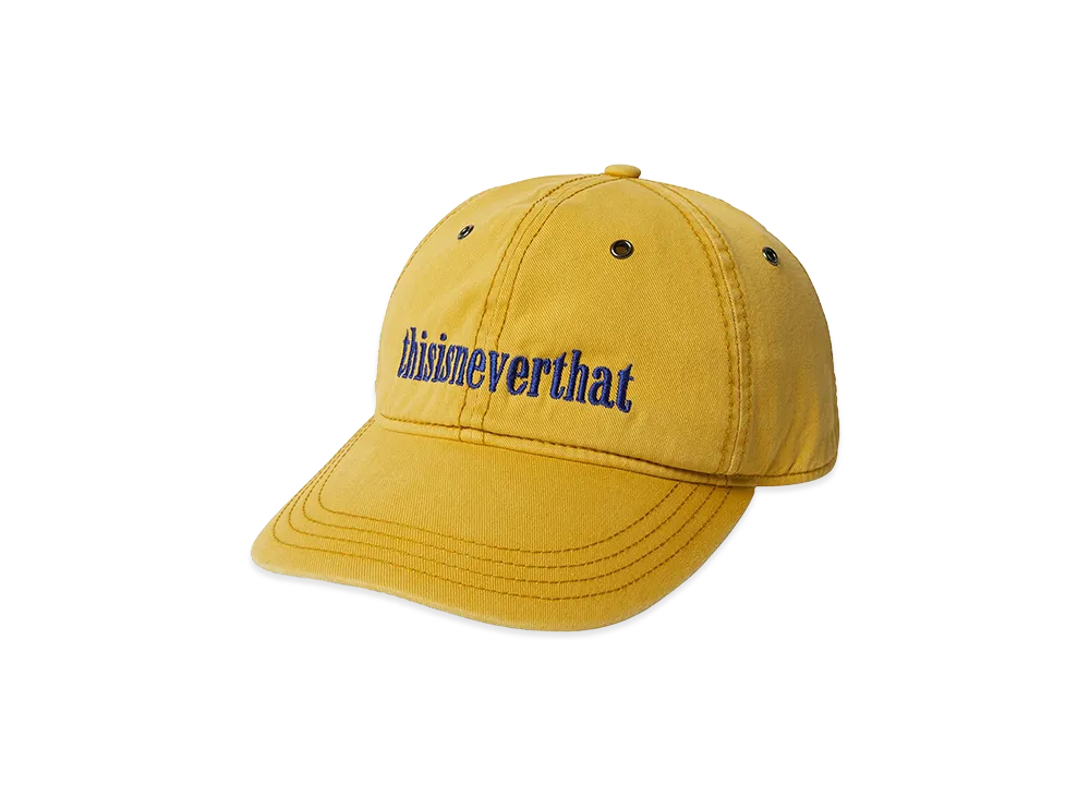 thisisneverthat Onyx Logo Cap "Yellow"