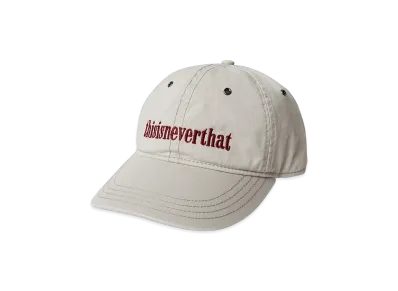 thisisneverthat Onyx Logo Cap "Off White"