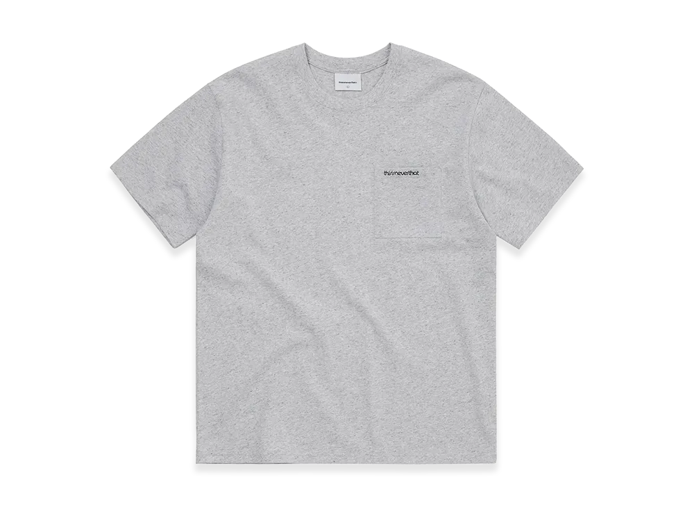 thisisneverthat Basic Pocket Tee "Heather Grey"