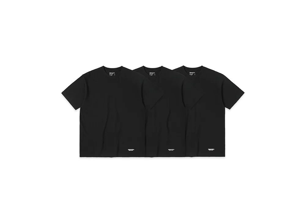 thisisneverthat 3 TAGLESS T-SHIRTS "Black"