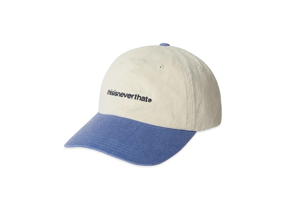 thisisneverthat T-Logo Cap "Ivory/Blue"