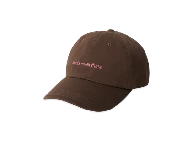 thisisneverthat T-Logo Cap "Brown"