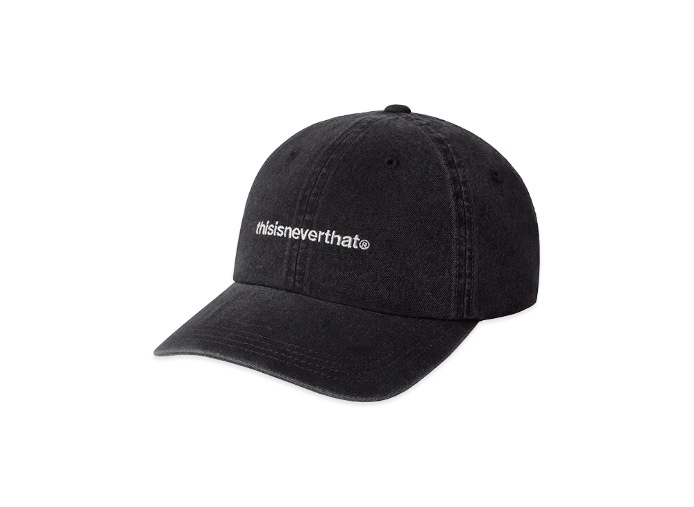 thisisneverthat Denim T-Logo Cap "Black"