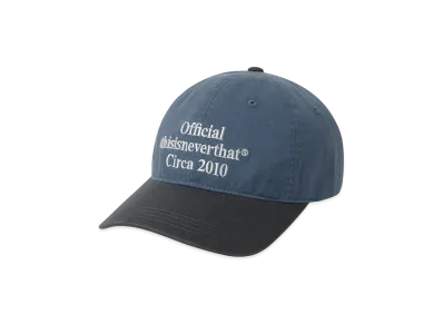 thisisneverthat Times Cap "Blue/Charcoal"