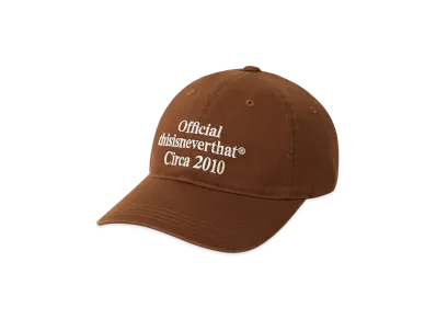 thisisneverthat Times Cap "Brick"