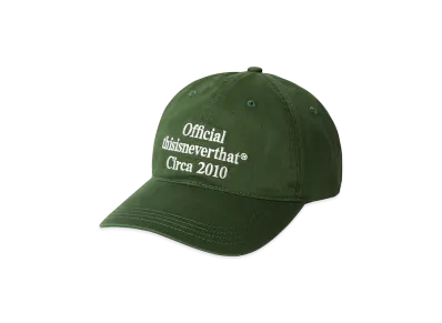 thisisneverthat Times Cap "Green"