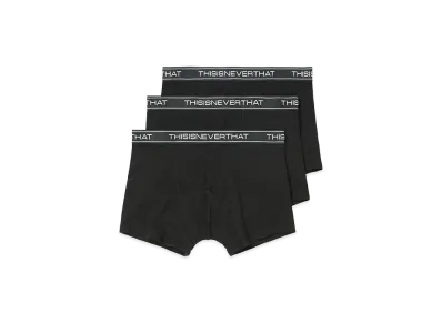 thisisneverthat Cotton Briefs 3Pack "Black"