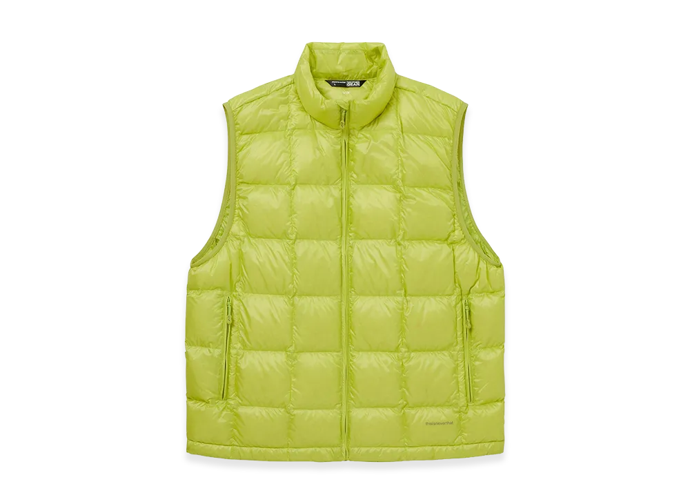 thisisneverthat Weather Gear Pertex VIK LT Down Vest "Lime"