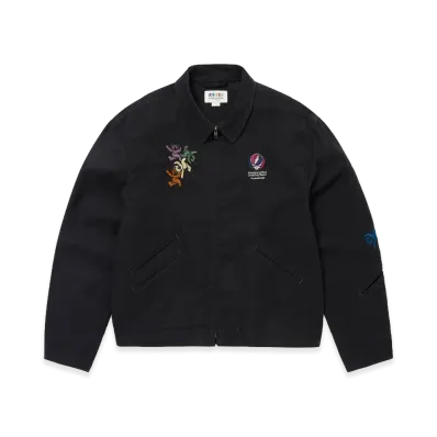 thisisneverthat x Grateful Dead GD Ol' Dancing Bears Work Jacket "Off Black"