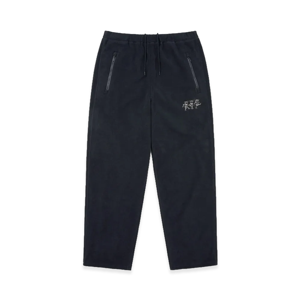 thisisneverthat x Grateful Dead GD Polar Fleece Pant "Dusty Navy"