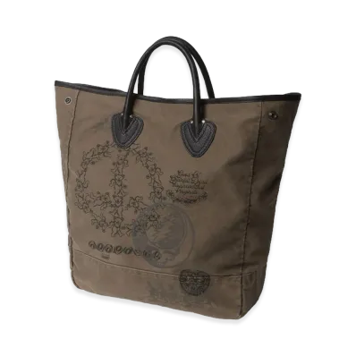 thisisneverthat x Grateful Dead GD Iconography Tote "Mud"