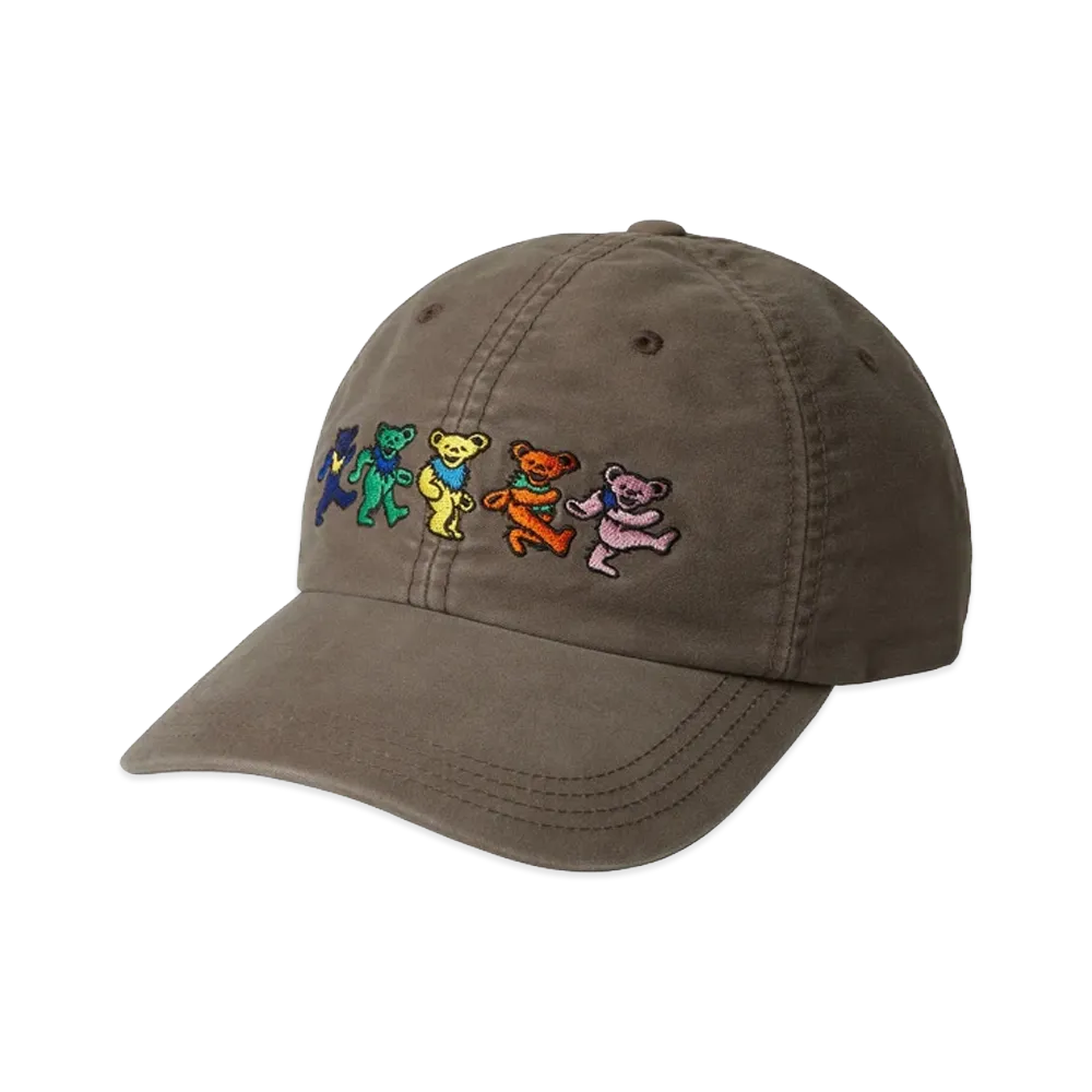 thisisneverthat x Grateful Dead GD Dancing Bears Cap "Mud"