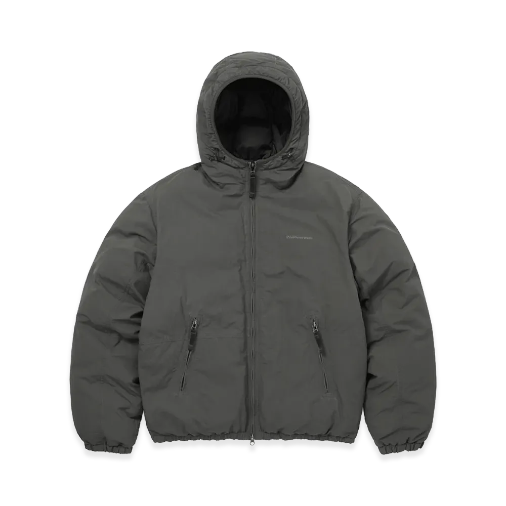 thisisneverthat Washed Down Puffer Jacket "Charcoal"