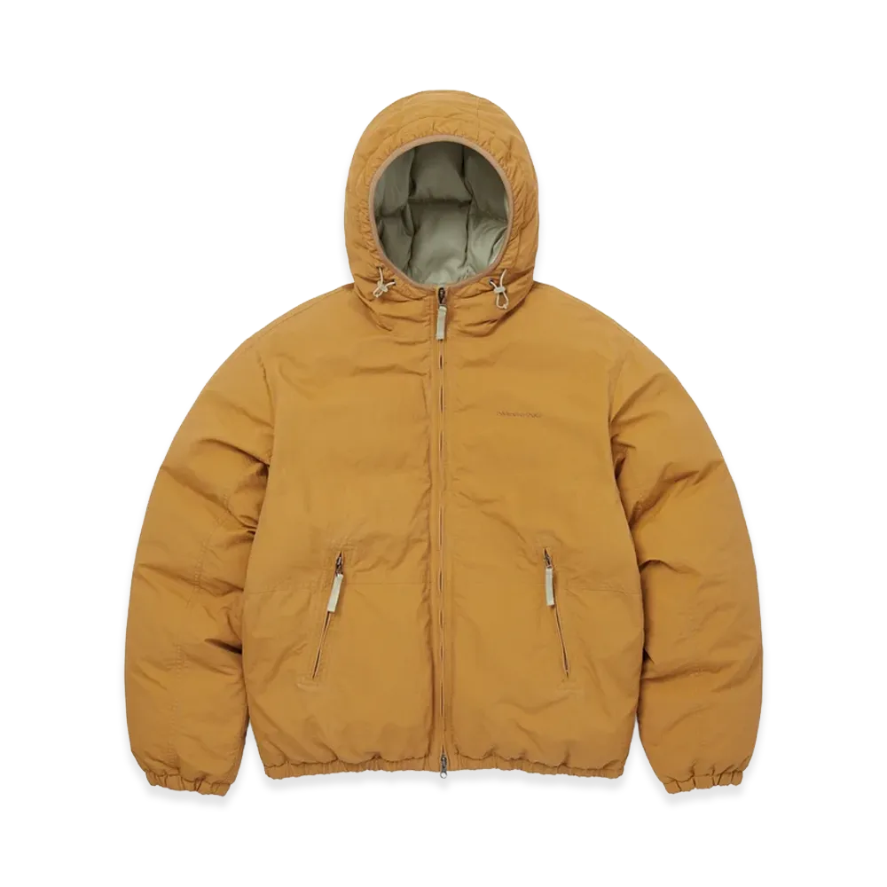 thisisneverthat Washed Down Puffer Jacket "Orange"