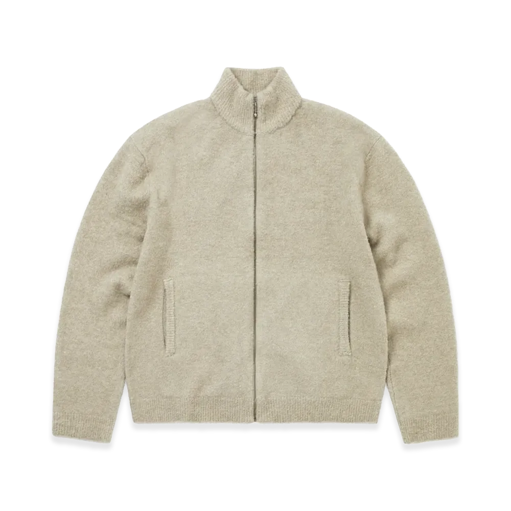 thisisneverthat Full Zip Cardigan "Beige"