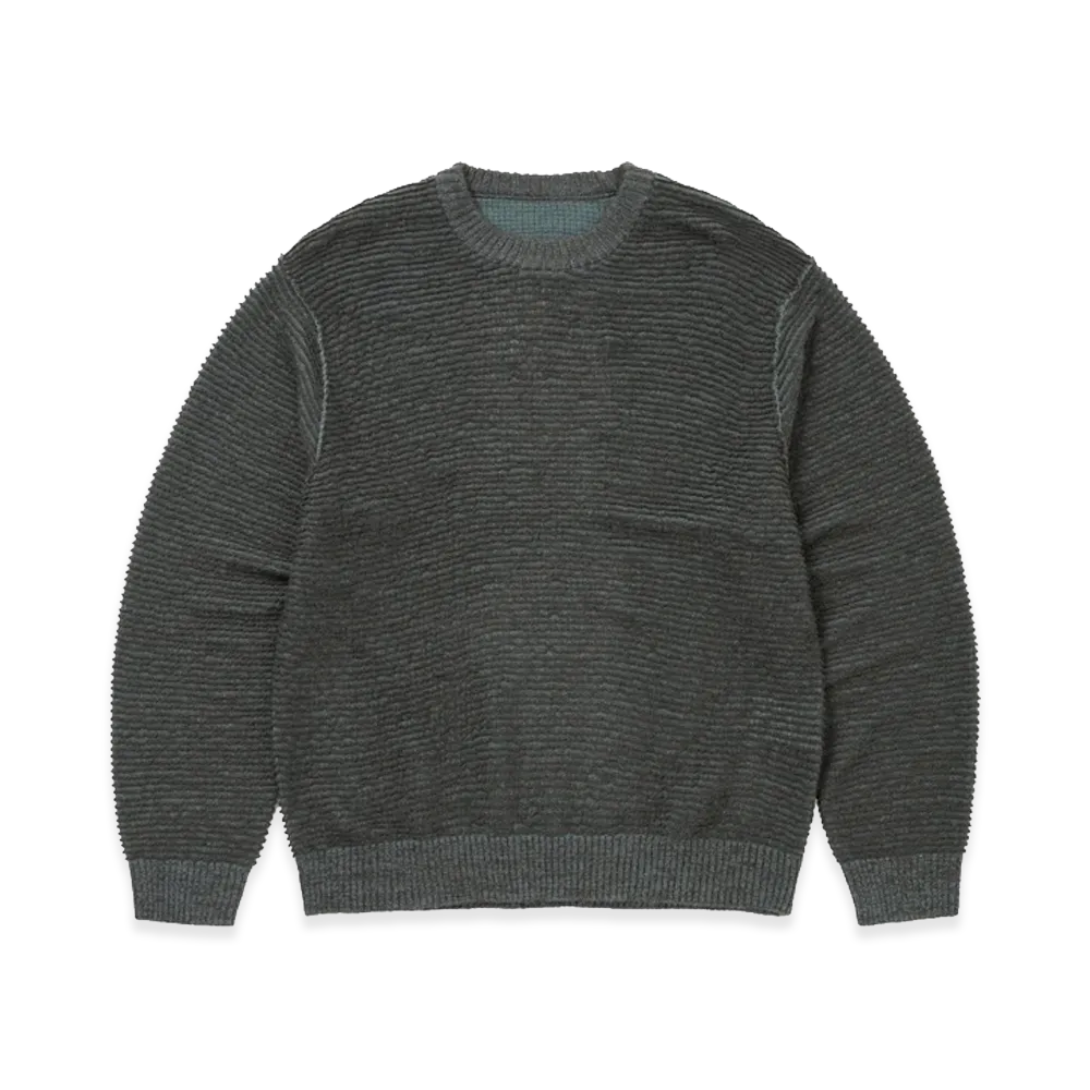 thisisneverthat Reversible Knit Sweater "Charcoal"