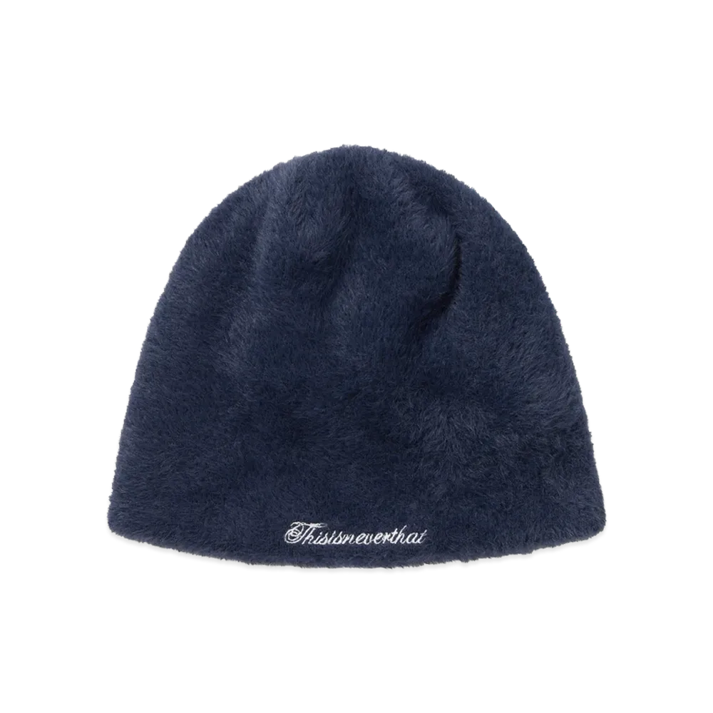 thisisneverthat Shaggy No Cuff Beanie "Navy"