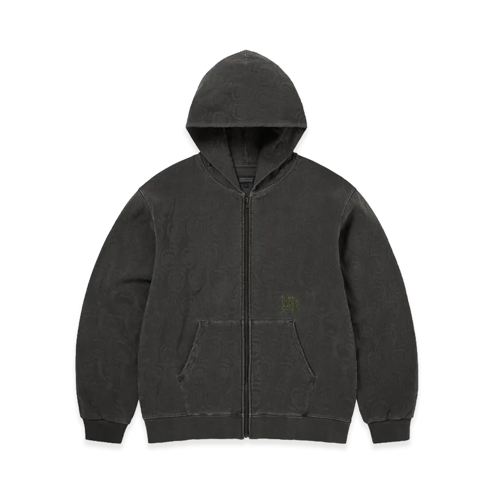 thisisneverthat x UNDERCOVER Jacquard Zip Up Hoodie "Charcoal"