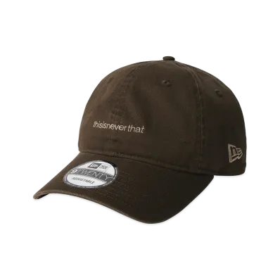thisisneverthat TNT NEW ERA TL-Logo Cap "Brown"
