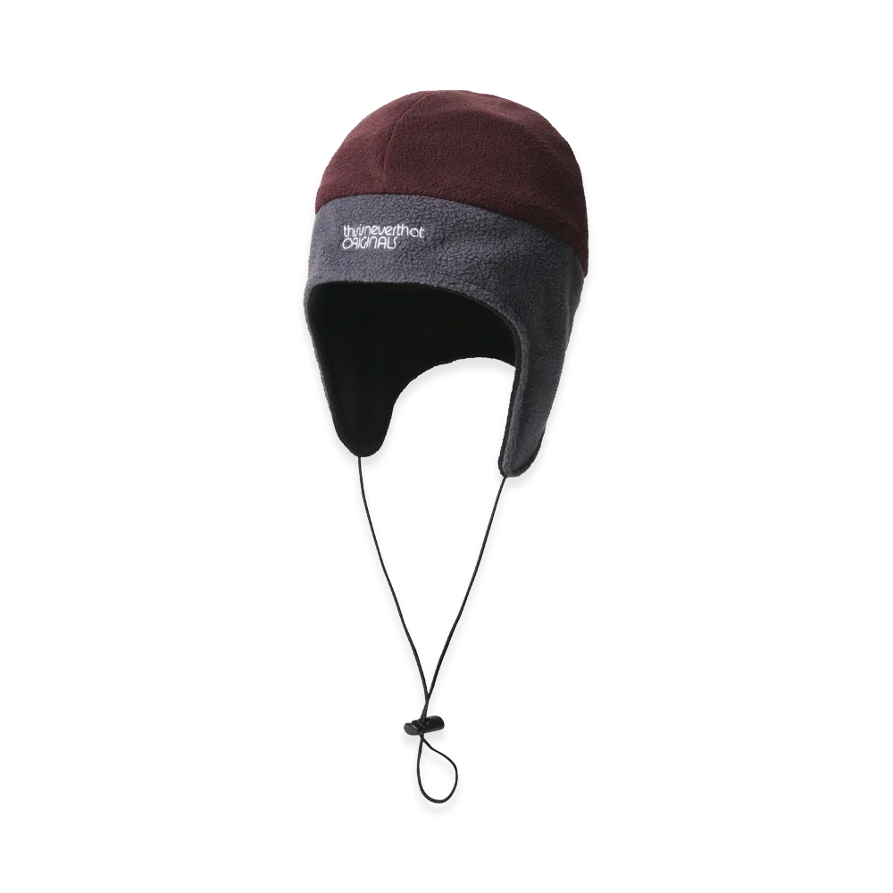 thisisneverthat Earflap Beanie "Burgundy"