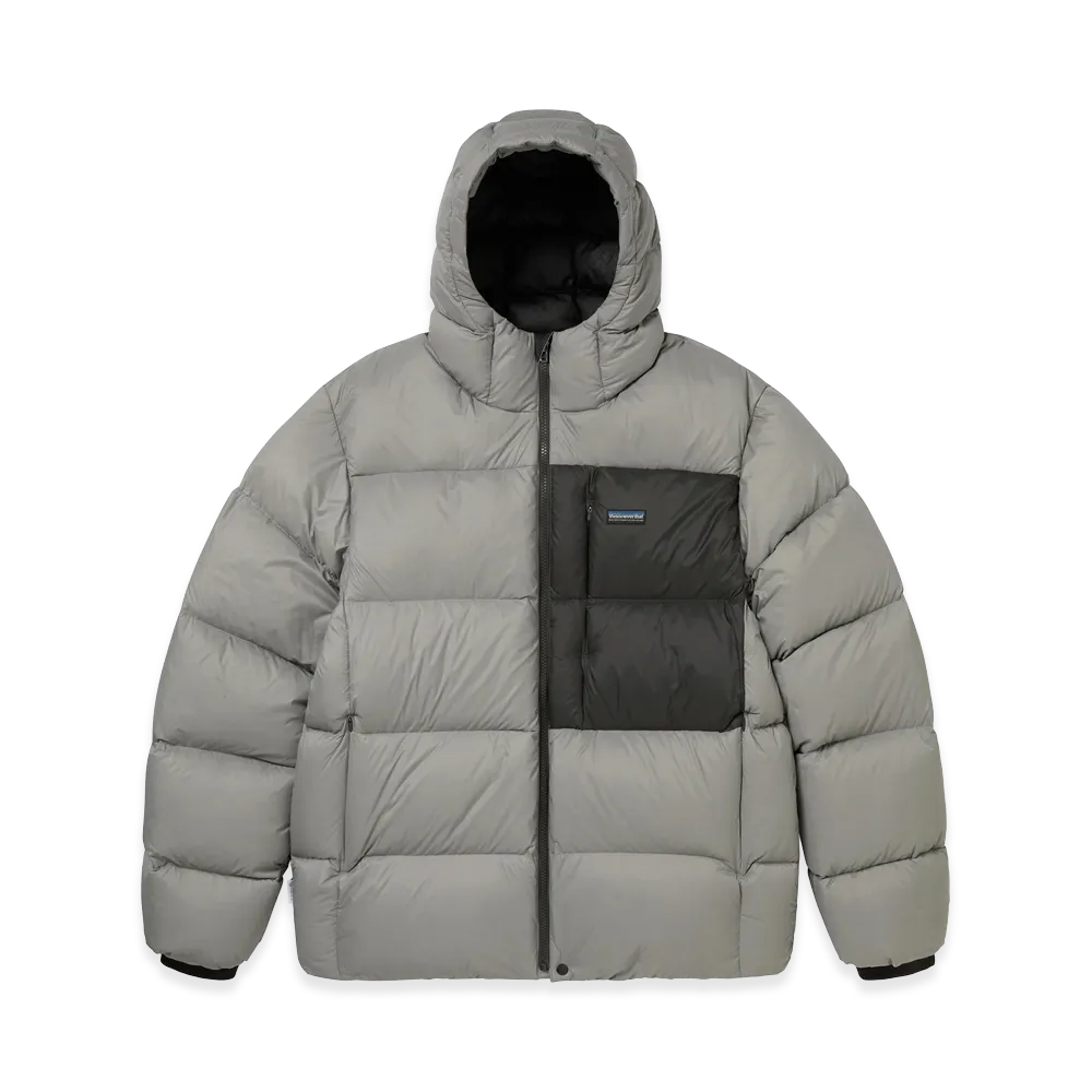 thisisneverthat Gore-Tex Windstopper Puffer Down Jacket "Warm Grey"