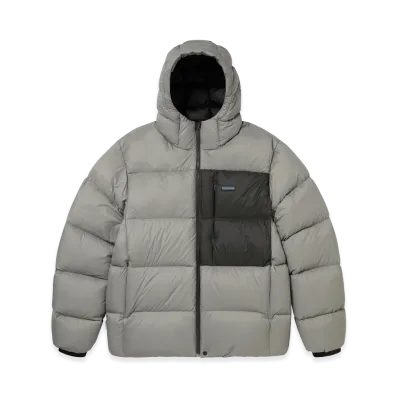 thisisneverthat Gore-Tex Windstopper Puffer Down Jacket "Warm Grey"
