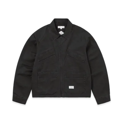 thisisneverthat Gore-Tex Windstopper Utility Jacket "Off Black"