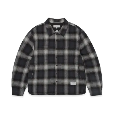thisisneverthat Gore-Tex Windstopper Plaid Shirt "Navy"