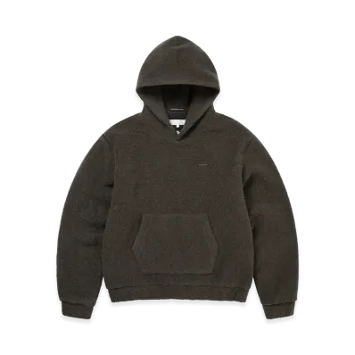 thisisneverthat Gore-Tex Windstopper Wool Fleece Hoodie "Mud"