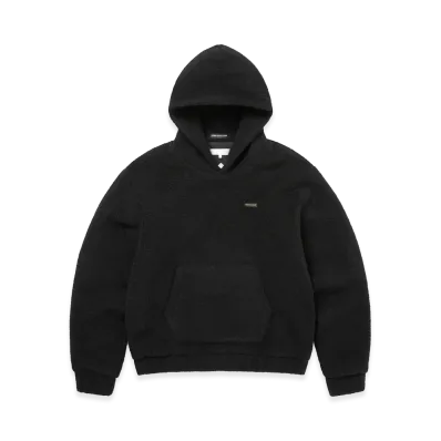 thisisneverthat Gore-Tex Windstopper Wool Fleece Hoodie "Black"