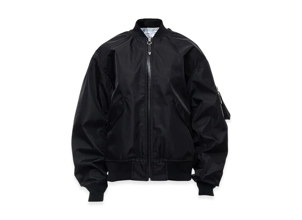 TOGA x PHENIX Type P-012 Hybrid MA-1 Spindle Blouson Jacket "Black"