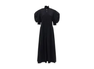 TOGA x PHENIX Type P-002 Pleated Hybrid Kimono Dress "Black"