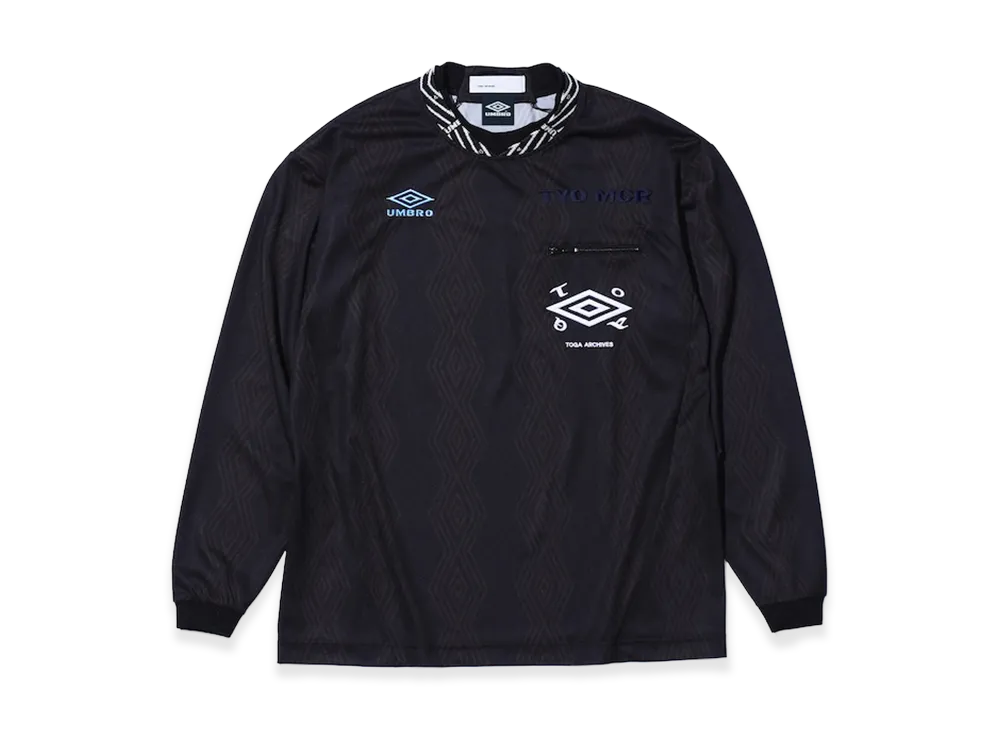 TOGA x UMBRO Game Shirt L/S "Black"