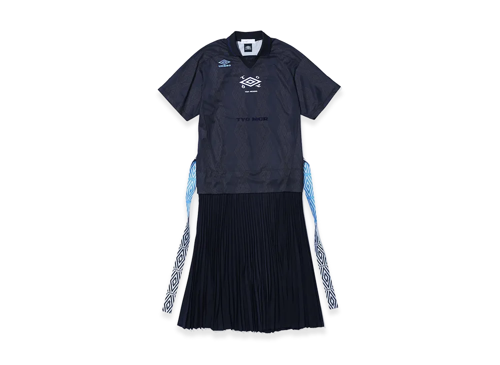 TOGA x UMBRO Game Shirt Dress "Black"